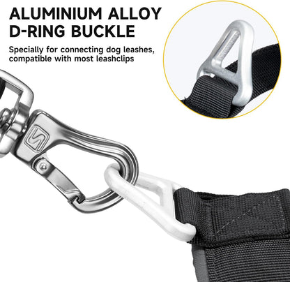 EXCELLENT ELITE SPANKER No Pull Dog Harness Padded Military Patrol Vest Adjustable Nylon Small Service Walking Dog Harness with Handle for Training Running(Blk-M) | Military Dog Harness,Cordura Nylon,Adjustable,Walking,Hiking,Training,Running,For Small Medium Large Dogs5
