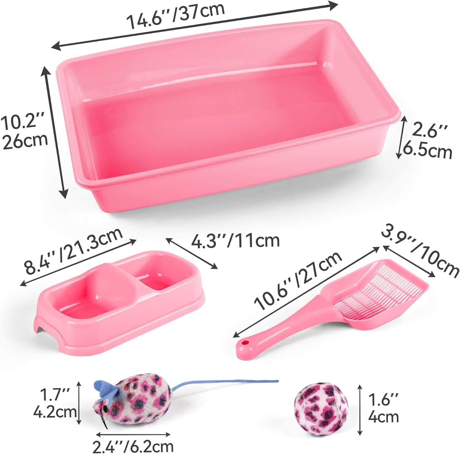 cat-litter-box-set-small-cat-kitten-starter-kit-with-litter-scoop-heated-cat-bed-with-2-cozy-covers
