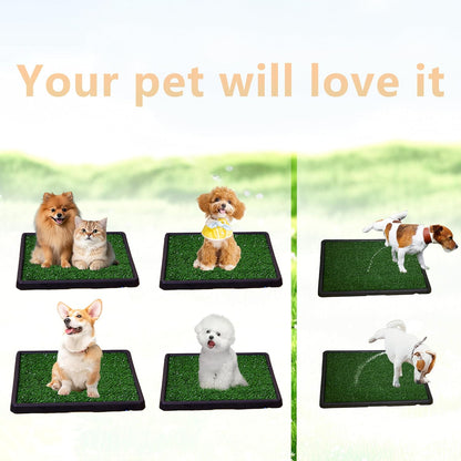 Nesightion——Dog Toilet That Can Drain Water, Dog Urinal.25 * 20 * 2 in | Includes a 6.6-Foot Drainage Pipe That Allows Pet Urine to Flow Away Directly, Saving the Owner'S Time5