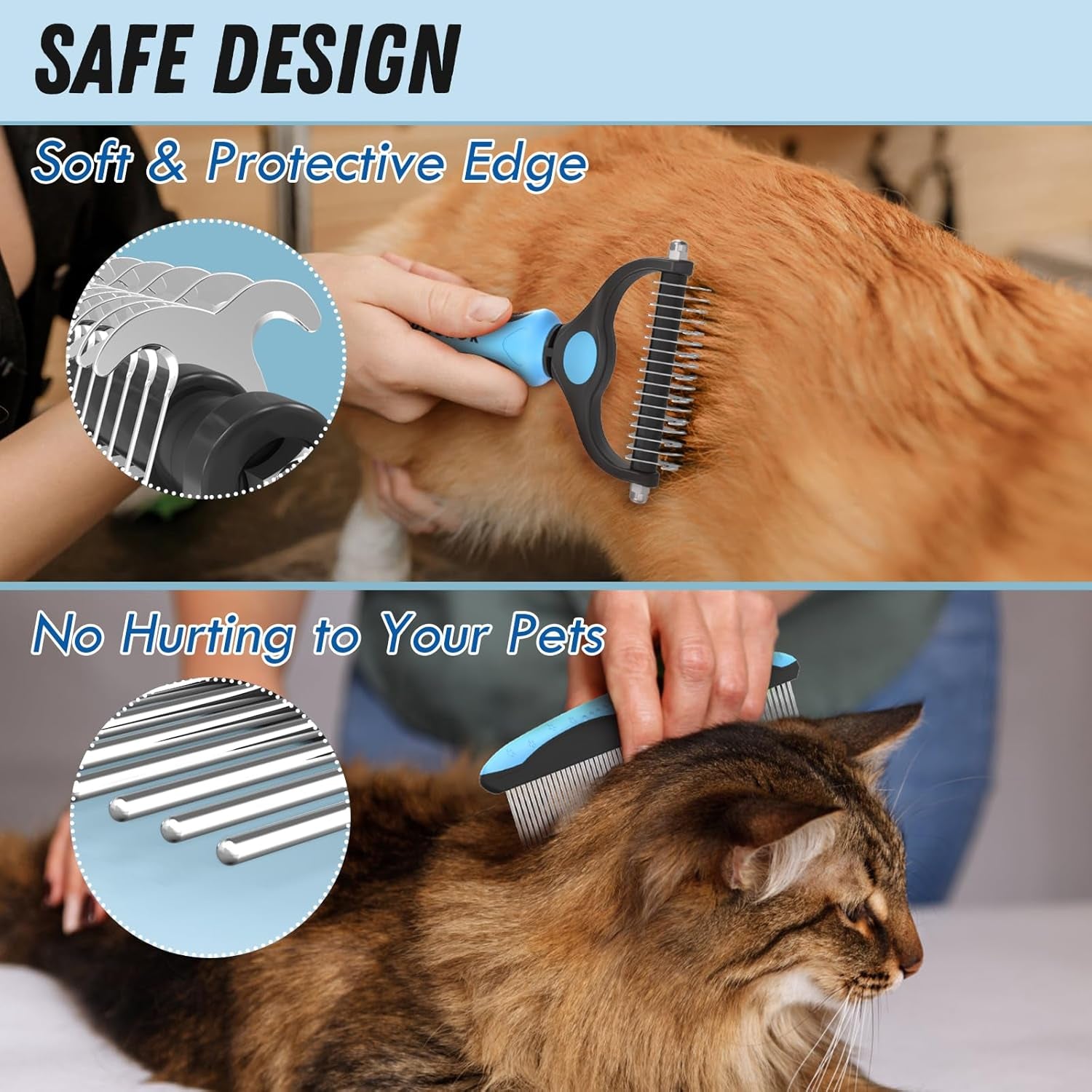 docrok-pet-grooming-combo-blue-deshedding-brush-with-metal-comb-for-detangling-and-dematting-long-matted-fur-on-cats-and-dogs