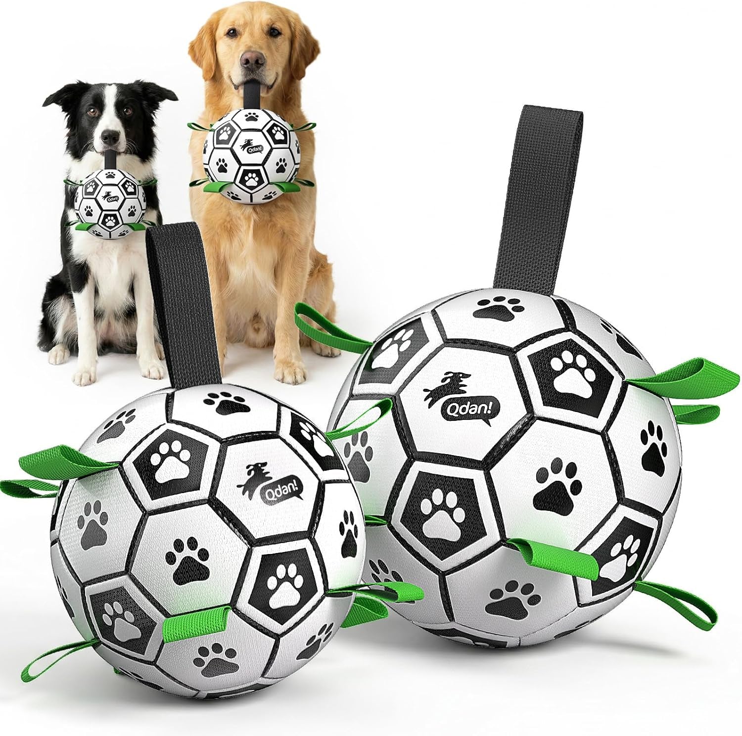 qdan-dog-toys-dog-balls-6-inch-dog-soccer-ball-with-straps-herding-balls-dog-birthday-toy-balls-for-20-40lbs-dogs-outdoor-puppy-toys-to-keep-them-busy-interactive-toy-for-tug-pool-water-toy-ball