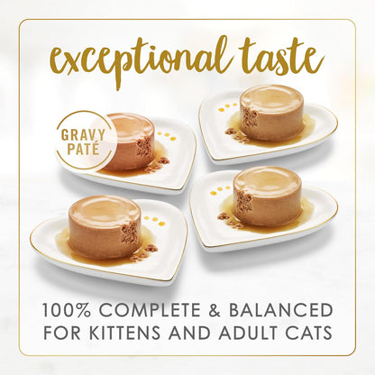 Purina Fancy Feast Gravy Lovers Wet Cat Food Variety Pack, 4.5 Lb, 24 Pack3
