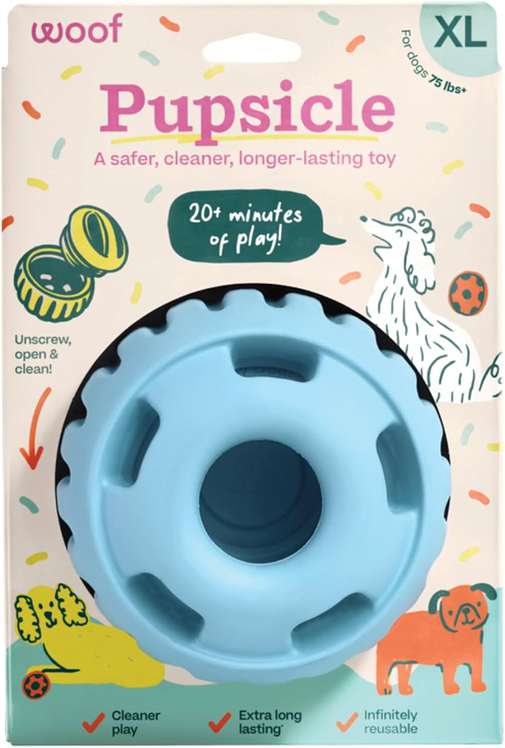 woof-pupsicle-interactive-dog-ball-toy-for-dogs-25-75-lbs-green-long-lasting-enrichment-toy-for-medium-large-dogs-easy-fill-design-low-mess-play-made-of-natural-rubber-easy-to-clean