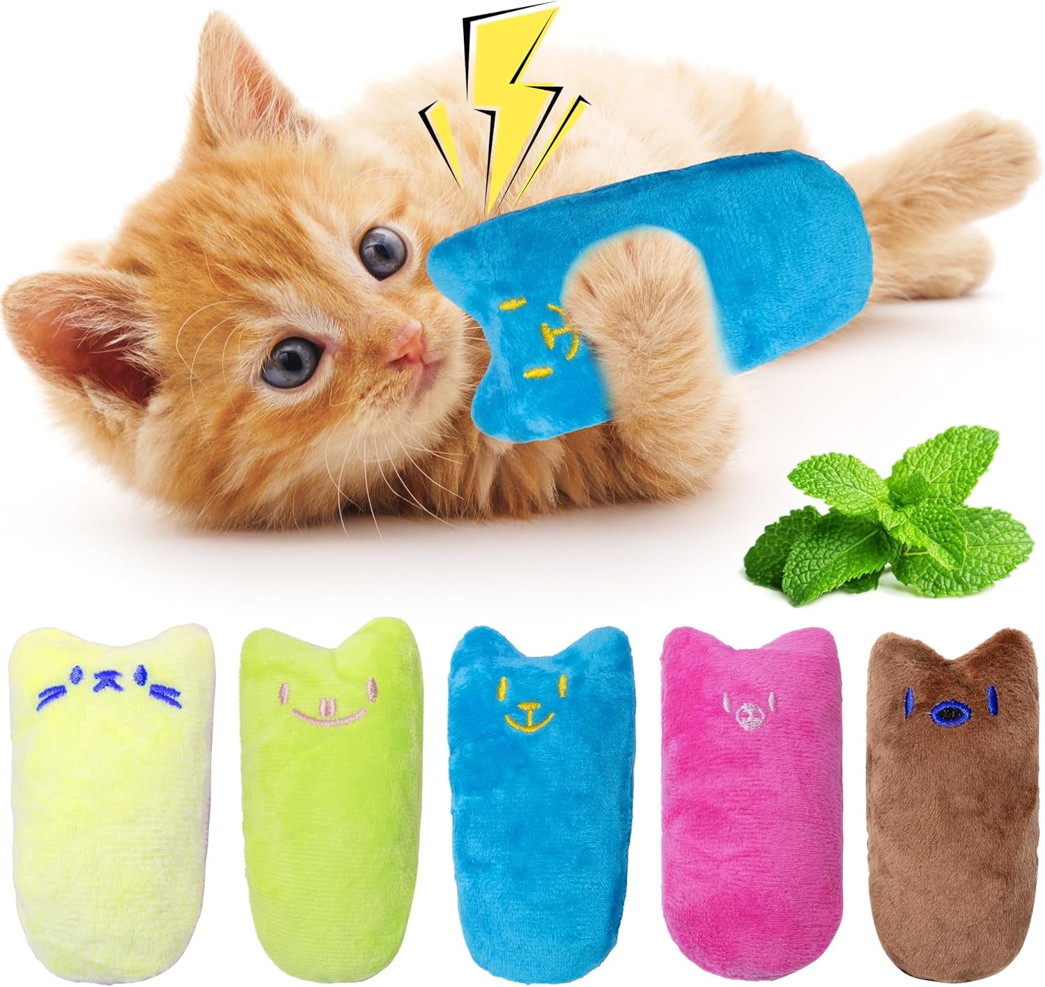 seyezo-catnip-toys-for-indoor-cats-5-pack-cat-toys-for-cats-fluffy-catnip-toys-for-chewing-playing-interactive-kitten-toys-catnip-filled-kitty-chew-teething-toys-cat-chew-toys-vegetable-5-pcs