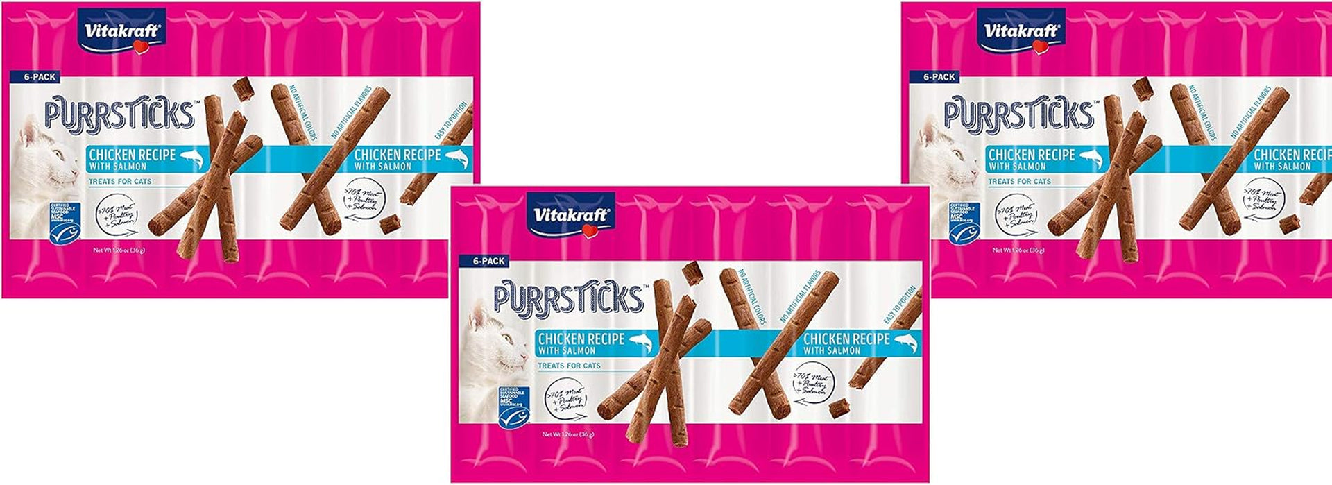 vitakraft-18-pack-of-chicken-purrsticks-cat-treats-with-salmon
