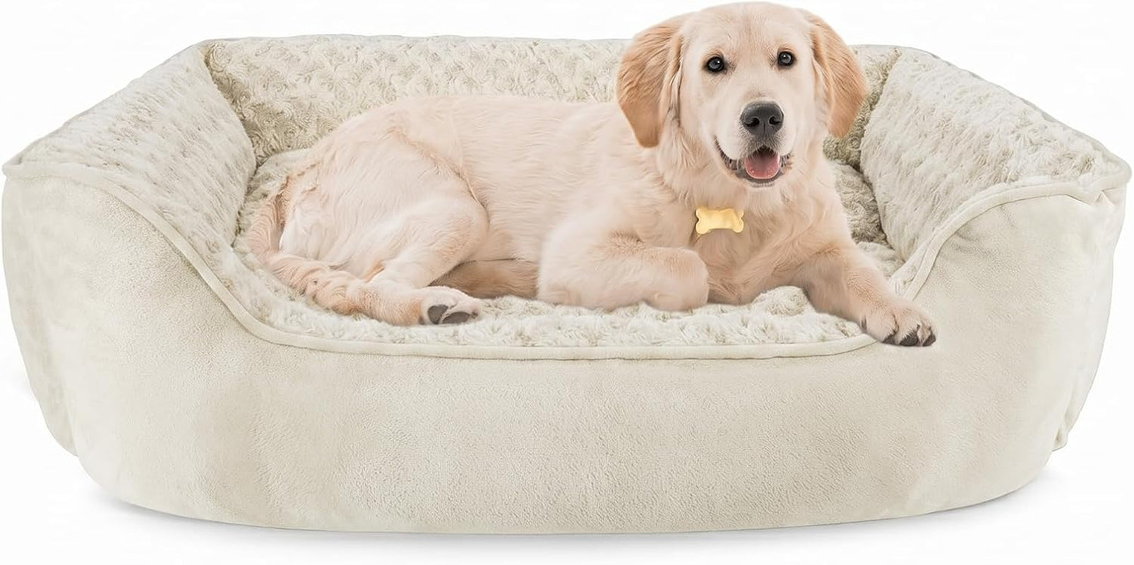 joejoy-rectangle-dog-bed-for-large-medium-small-dogs-washable-orthopedic-sofa-bed-soft-breathable-puppy-pet-cuddler-durable-calming-dog-bed-with-anti-slip-bottom-multiple-sizes-beige