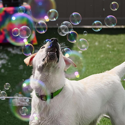 Puppy Love Bubbles, Peanut Butter & Bacon Scented Bubbles 4Oz. Bottle-2 Pack Combo (1 Peanut Butter/1 Bacon) for Dogs9