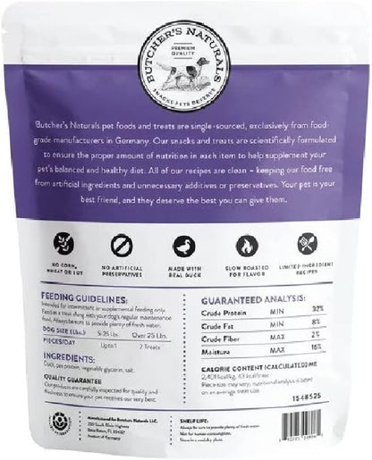 Butcher'S Naturals Dog Treat Real Duck Slow Roasted Small Batch Contains 75% Meat No Corn No Soy (40 OZ)2
