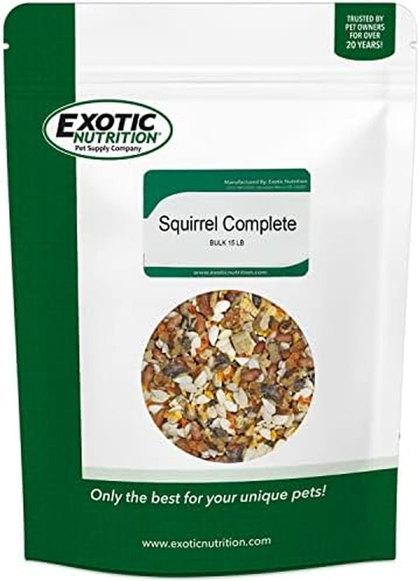 Exotic Nutrition Squirrel Complete (1.75 Lb.) - Healthy Natural Food - Nutritional Diet for Pet & Captive Squirrels - Ground, Grey, Flying Squirrels, & Chipmunks9