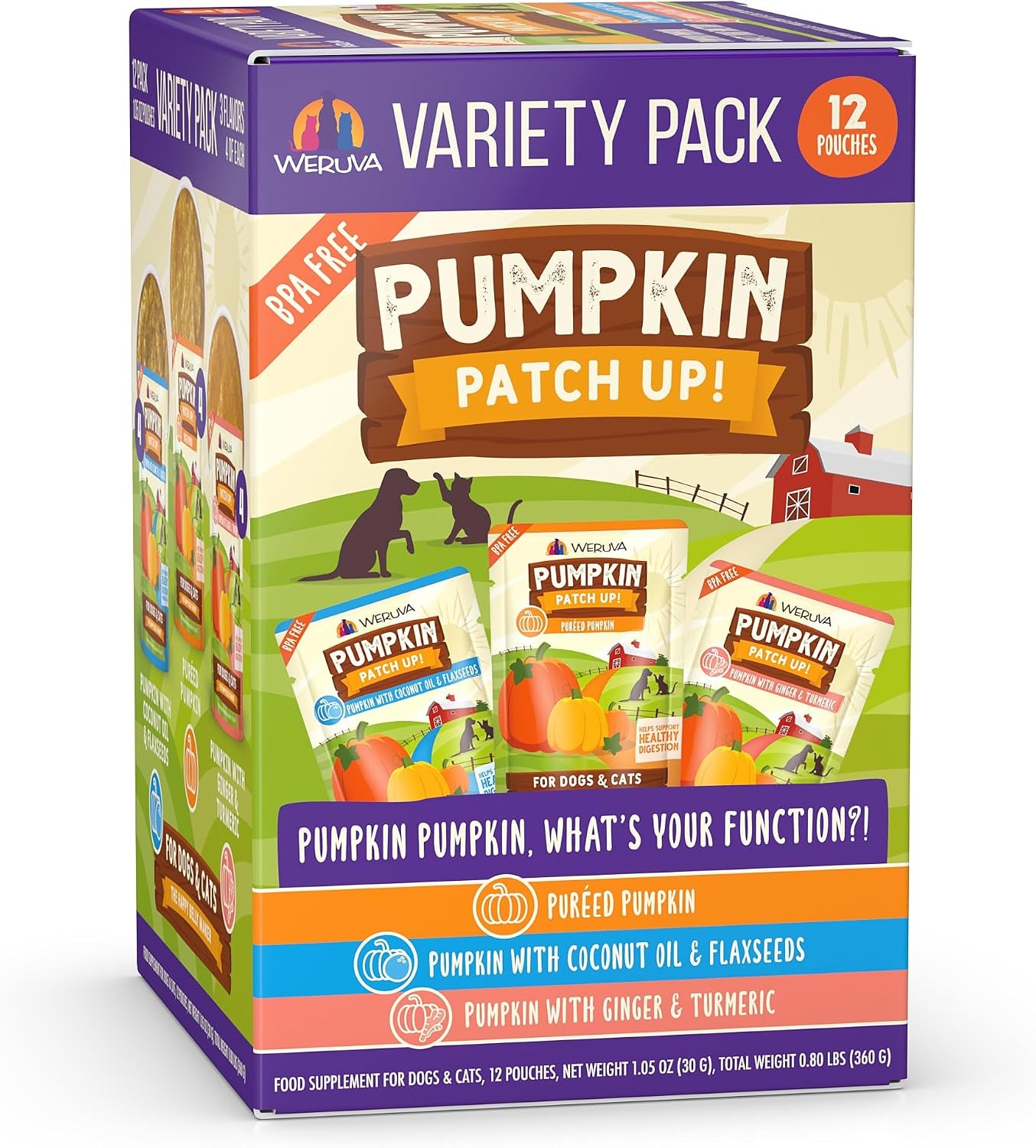 weruva-pumpkin-patch-up-pumpkin-puree-pet-food-supplement-for-dogs-cats-2-80oz-pouch-pack-of-12