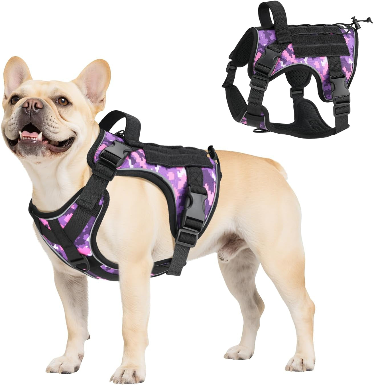 vavopaw-dog-seat-belt-vest-harness-for-car-2-in-1-seatbelt-buckle-soft-breathable-mesh-adjustable-buckle-nylon-heavy-duty-pet-safety-seat-belts-for-small-medium-large-pets-black-l
