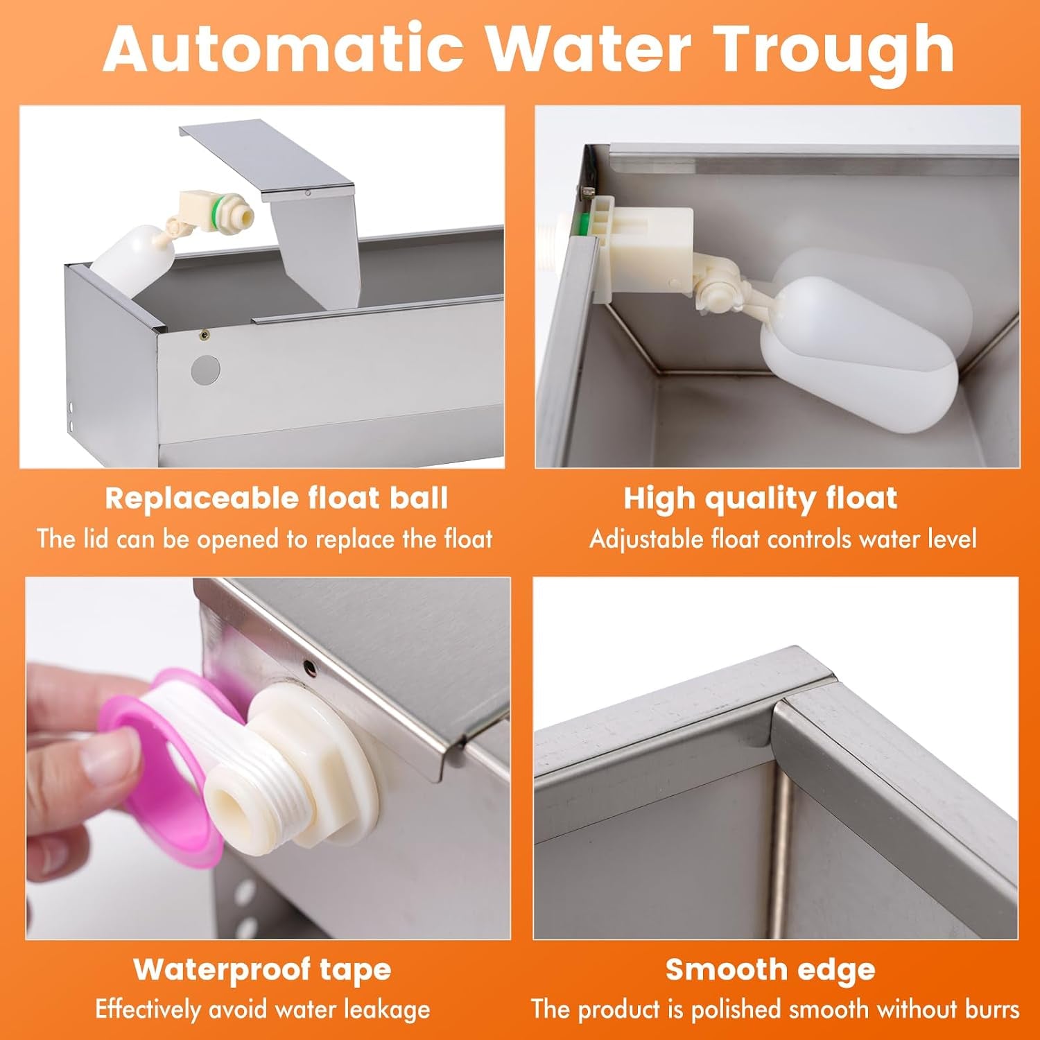 automatic-large-dog-water-bowl-dispenser-outdoor-stainless-steel-automatic-livestock-water-trough-large-capacity-auto-fill-dog-waterer-with-float-valve-for-chicken-geese-duck-goat-pig