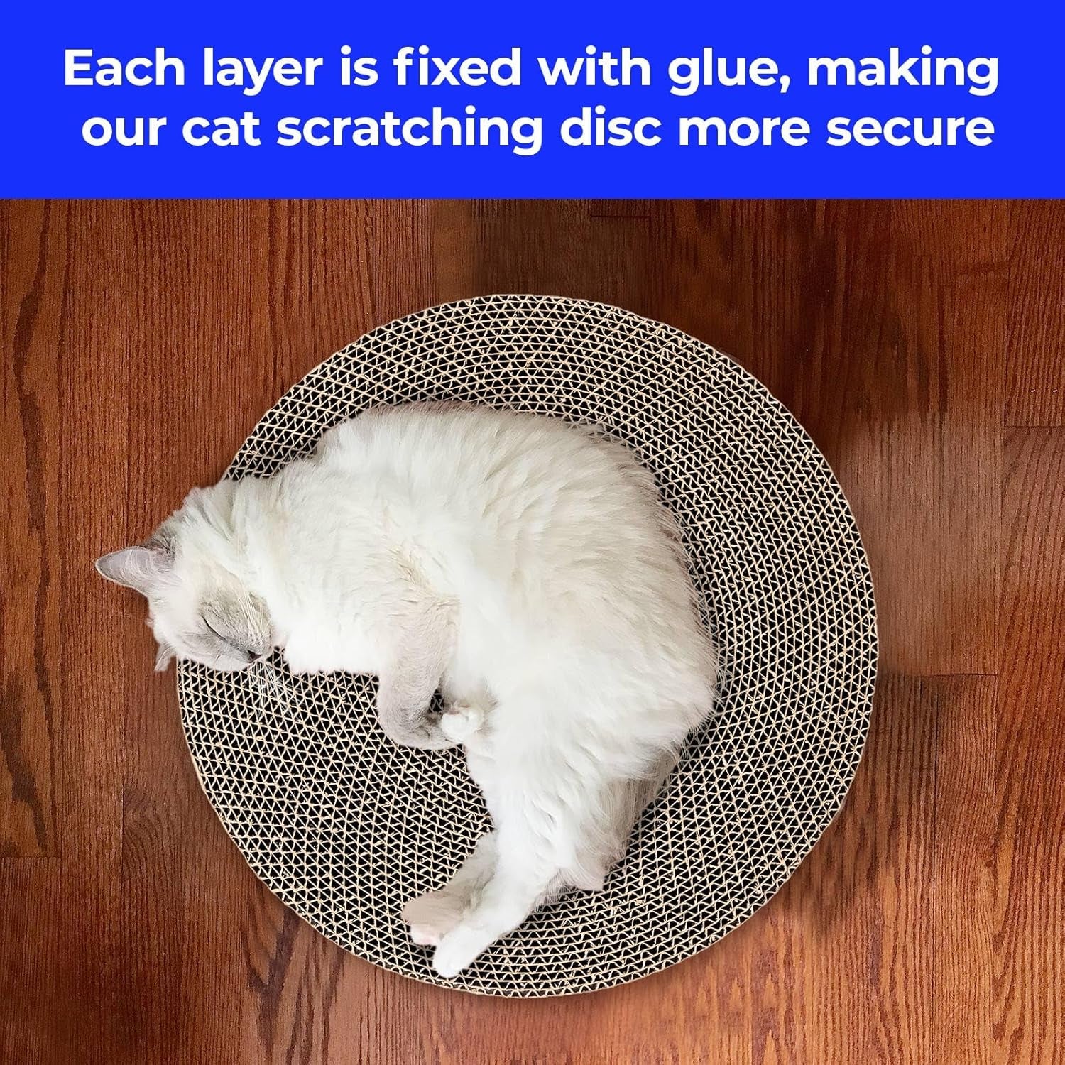 round-cat-scratcher-refill-10-inch-diameter-7-8-inch-thickness-cardboard-cat-scratcher-scratching-board-replacement-pads-2pcs-for-indoor-cats