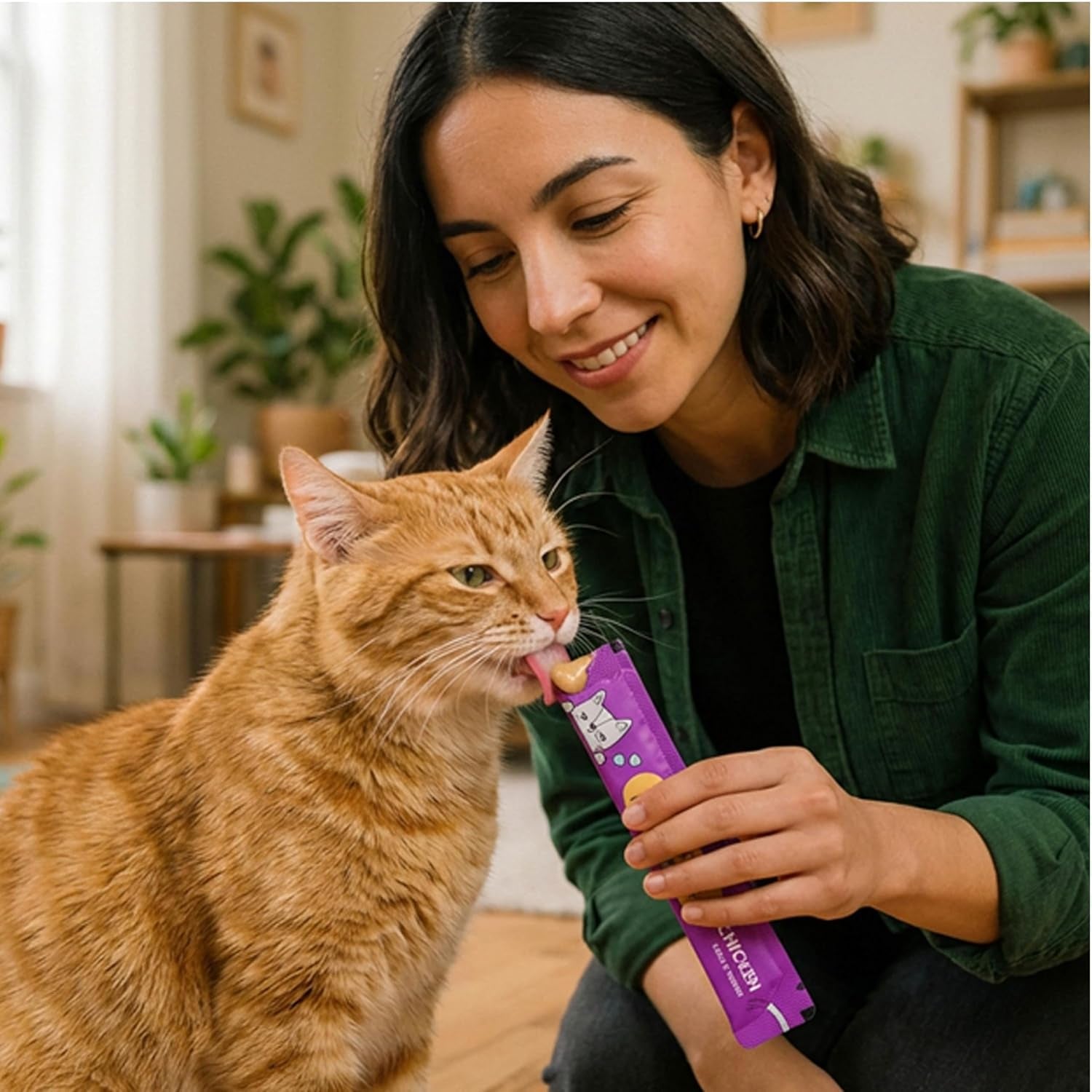 catstages-purrfect-squeeze-lickable-wet-cat-treats-creamy-puree-treat-topper-made-with-real-chicken-clean-ingredients-no-artificial-preservatives-0-5-oz-tubes-50-count-4-flavor-variety-pack