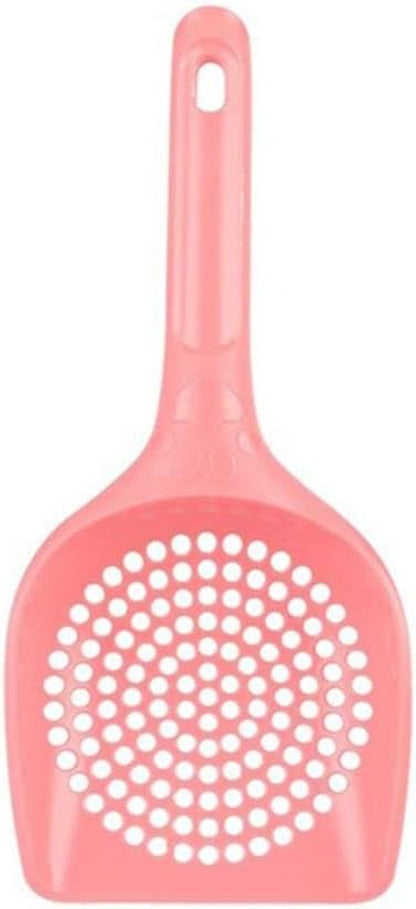 Pink Plastic Cat Litter Scoop Pet Care Sand Waste Scooper Shovel Hollow Cleaning Tool Pet Supplies Easy to Clean Cat Litter Scoops Litter and Housebreaking Pet Supplies1