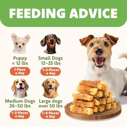 MON2SUN Dog Treats, Rawhide-Free Chicken Wrapped Sweet Potato, 25 Oz | Rawhide-Free, Soft & Chewy, Great for Training, No Artificial Colors, for All Breeds7