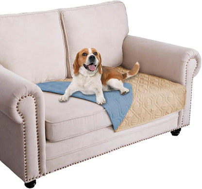 Ameritex Waterproof Dog Bed Cover Pet Blanket for Furniture Bed Couch Sofa Reversible25