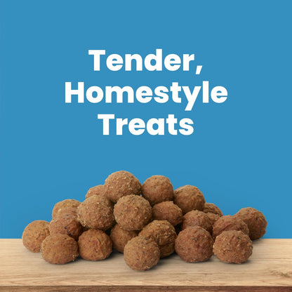 Blue Buffalo Nudges Beef & Rice Homestyle Natural Dog Treats, Meatball-Inspired Recipe, Healthy Reward or Training Treat, Made in the USA with Real Beef, No Artificial Preservatives, 16 Oz.2