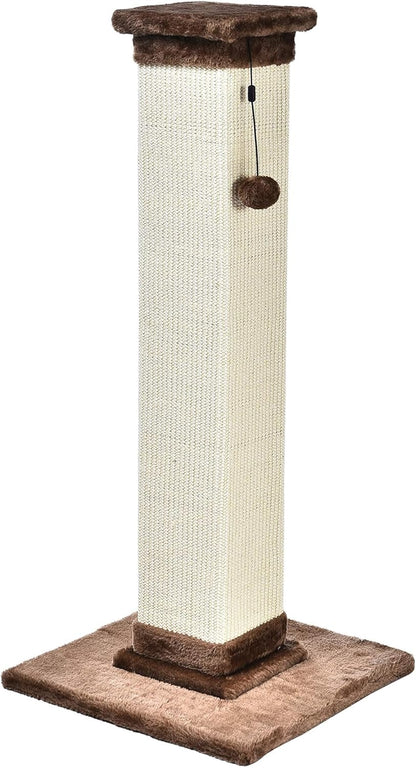 Amazon Basics Cat Scratching Post for Indoor Cats & Kittens, Medium (31.5"H), Cat Furniture with Dangling Ball Toy, Grey7