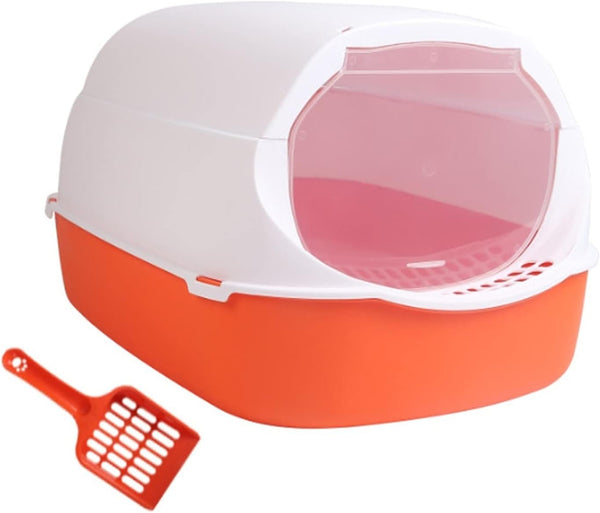 Dog Potty Training Toilet ﻿ Pet Supplies Closed Cat Litter Pan Detachable and Washable Folding Box Multifunctional Covered Toilet Sand Leaking Pedal Design(C)8