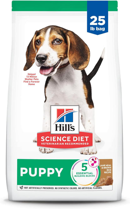 Hill'S Science Diet Puppy Dry Dog Food | #1 Veterinarian Recommended, Chicken & Brown Rice, 15.5 Lb. Bag15