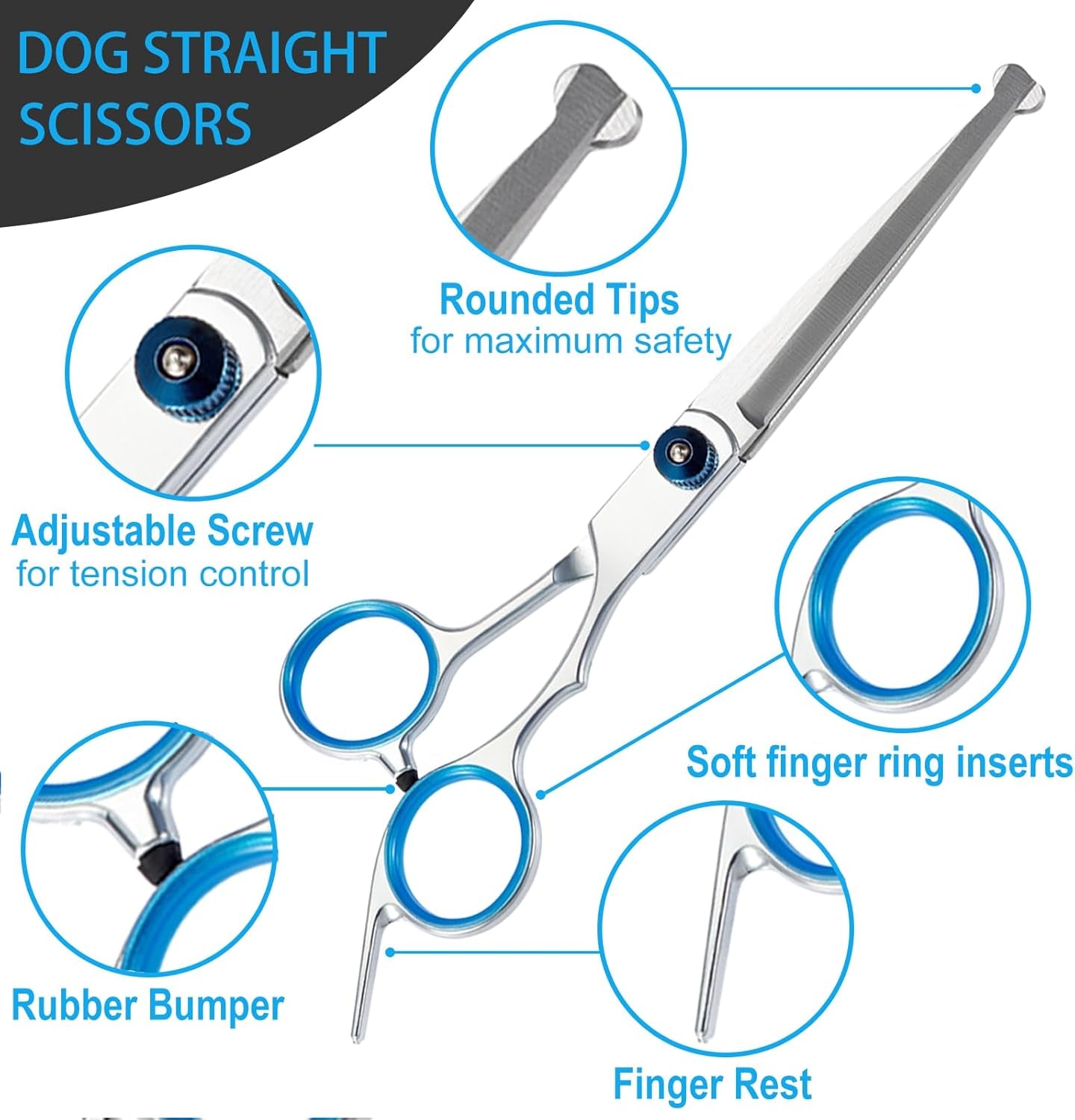 5-in-1-premium-dog-grooming-scissors-professional-dog-scissors-for-grooming-with-safety-round-tips-lengnoyp-stainless-steel-thinning-shears-pet-cat-shears-for-grooming-kit