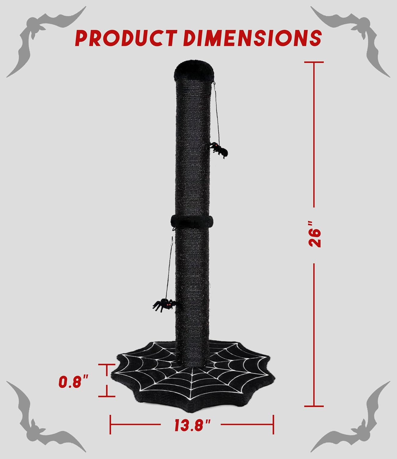 gothic-cat-scratching-post-with-spider-toys-for-indoor-cats-halloween-sisal-scratcher-goth-tree-tower-cobweb-base-spooky-furniture-interactive-dangling-toy-activity-kitty-play-center