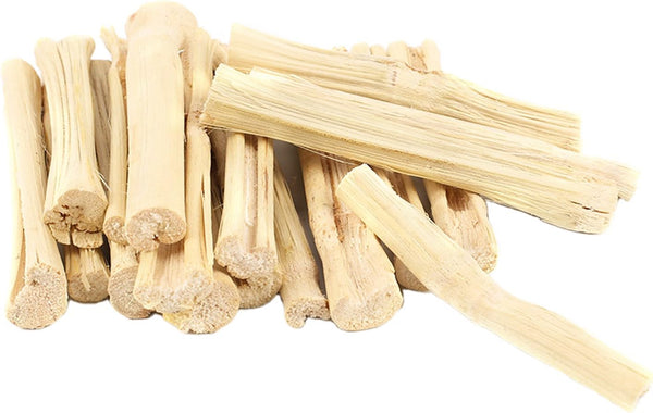 BWOGUE 100G Pet Snacks, Bamboo Chews for Rabbits, Sweet Bamboo Chew Sticks | About10-14 Sticks, 3.94 in Bamboo Sticks for Rabbits, Rabbit Chew Toys, Squirrels, Guinea Pigs, Chinchillas & Hamsters8