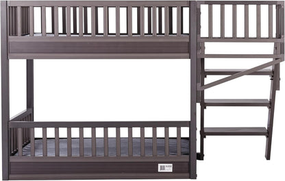 New Age Pet ECOFLEX Aspen Dog Bunk Bed in Grey, Memory Foam Cushions, Wide Stairs, Non Toxic, Easy Assembly4