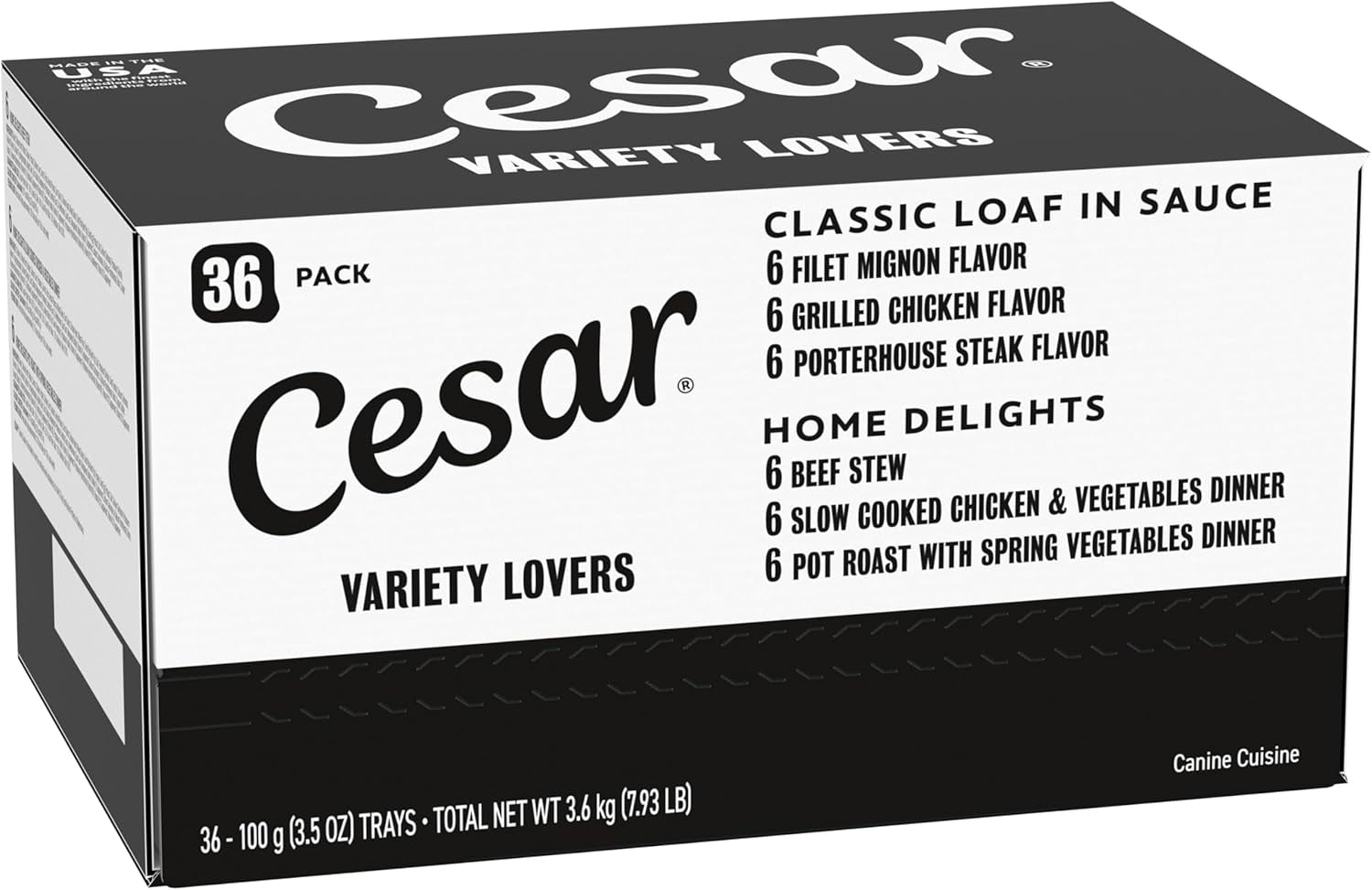 cesar-wet-dog-food-steak-lovers-variety-pack-3-5-oz-36-count-real-meat-1-ingredient-easy-peel-trays-100-complete-balanced-no-fillers-no-added-sugar-no-artificial-flavors