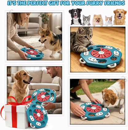 YINEYA Dog Puzzle Toy, Enrichment Toys for Dogs Training IQ & Treat Brain Games, Dog Toys to Keep Them Busy, Mental Stimulation for Dogs, Puppy Toy for Treat Dispensing, Puzzle for Small, Medium, Cats7