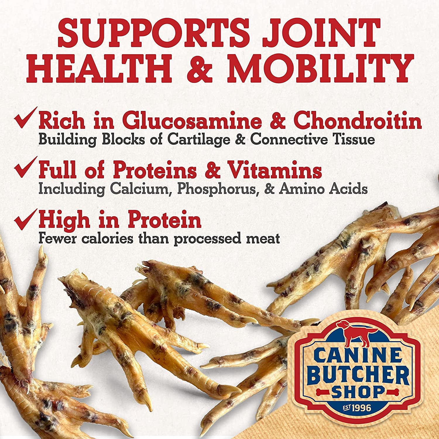 chicken-feet-dog-treats-raised-made-in-usa-30-pack-dehydrated-chicken-feet-all-natural-dog-chews-dog-snacks-crunchy-texture-naturally-dehydrated-rich-in-glucosamine-supports-joint-health-made-in-the-usa