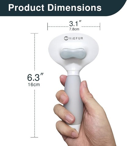 Cat Brush for Shedding, Self Cleaning Brush for Long & Short Hair Cats | Removes Loose Hair,Gentle Massage,For Indoor Cats,Reduces Shedding,Soft Rounded Tips,Ergonomic Silicone Handle,Easy Grooming6