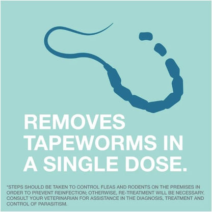 Elanco Tapeworm Dewormer (Praziquantel Tablets) for Cats and Kittens 6 Weeks and Older, 3-Count7