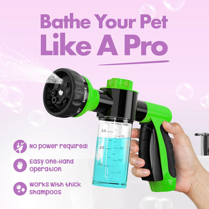 Girl with the Dogs Soap & Shampoo Dispenser for Pet Wash and Garden Hose Sprayer Nozzle3