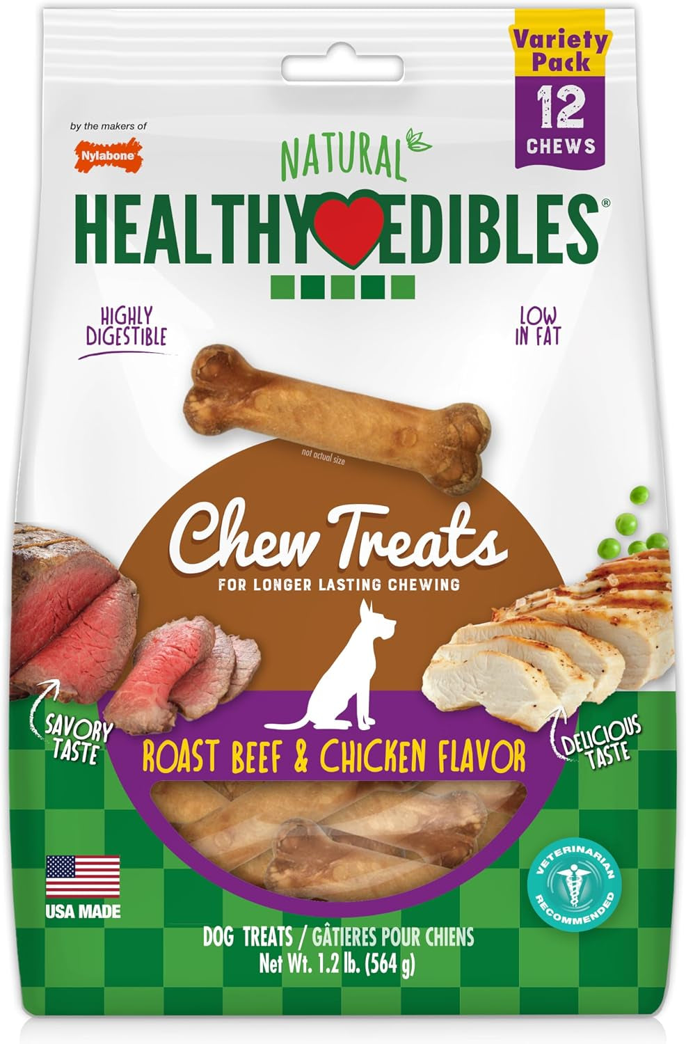 nylabone-healthy-edibles-dog-treats-variety-pack-small-3-count-roast-beef-chicken-bacon-flavor-natural-dog-treats-usa-made-highly-digestible-dog-bones-for-small-dogs-up-to-25-lbs