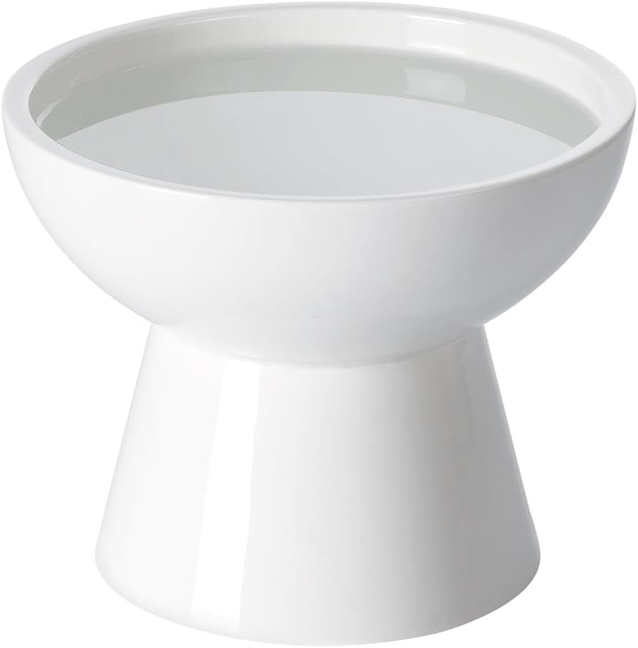 loejan-elevated-cat-food-and-water-bowls-set-extra-wide-and-raised-ceramic-bowls-anti-vomit-whisker-free-pressure-cat-feeder-for-kittens-to-adult-cats-and-small-dogs-white-water-bowl