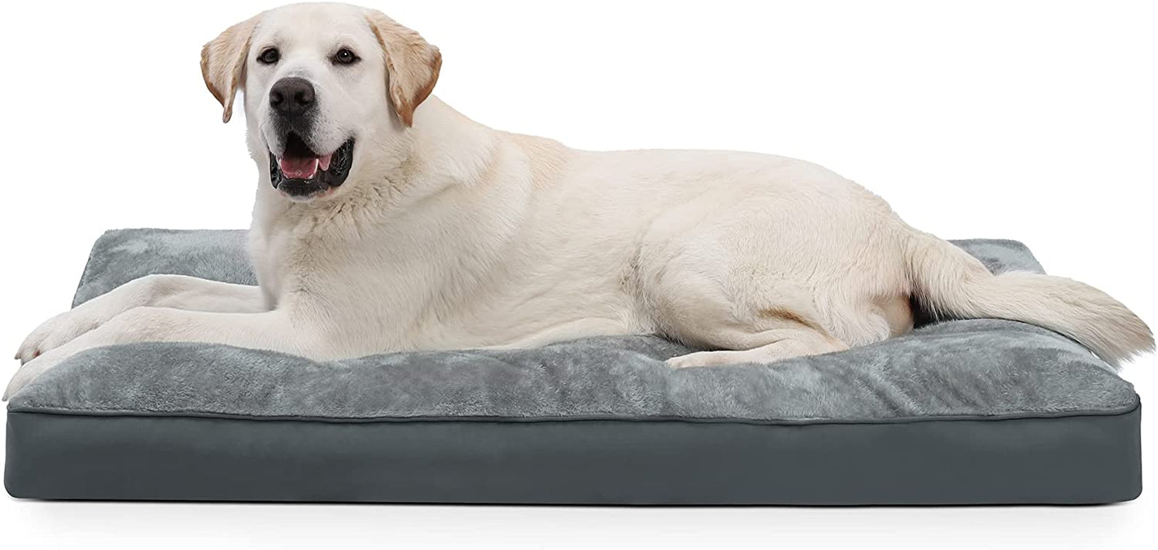 dog-crate-bed-waterproof-deluxe-plush-dog-beds-with-removable-washable-cover-anti-slip-bottom-pet-sleeping-mattress-for-large-medium-jumbo-small-dogs-41-x-27-inch-gray