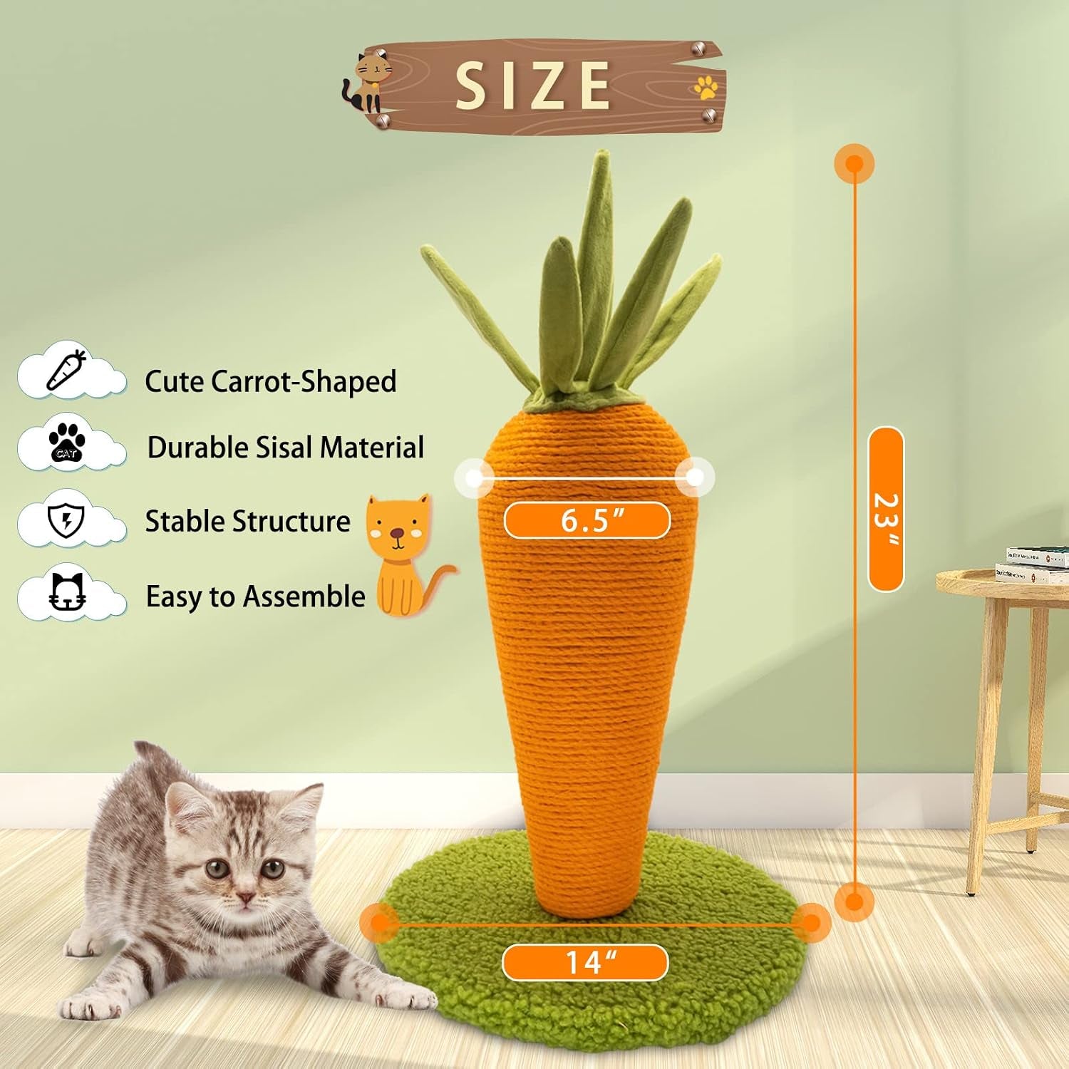 auscat-cat-scratching-post-cute-carrot-scratching-post-nature-sisal-cat-scratcher-for-indoor-cats-and-kittens