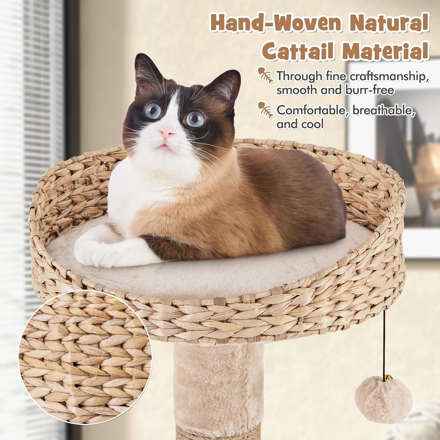 petsite-65-inch-cattail-cat-tree-tower-multi-level-cat-tower-with-natural-jute-scratching-posts-cat-bed-top-perch-dangling-balls-and-jumping-platforms-modern-tall-cat-tree-for-indoor-cats