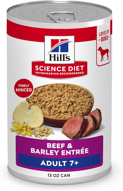 Hill'S Science Diet Adult 7+ Wet Dog Food | #1 Veterinarian Recommended, Beef & Vegetables, 12.8 Oz. Cans, 12-Pack17
