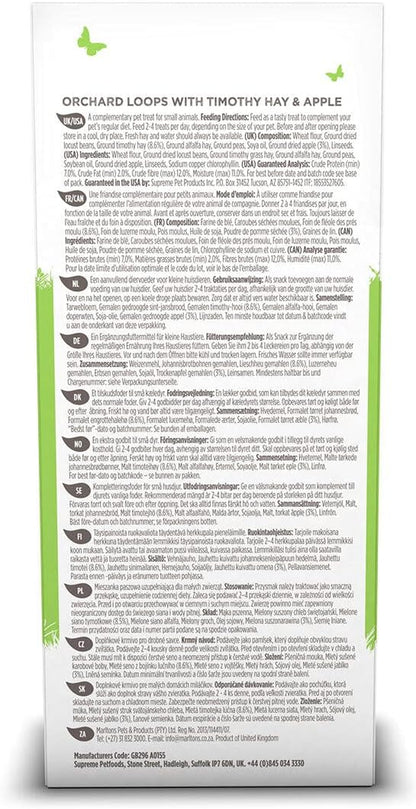 Selective Naturals Orchard Loops with Timothy Hay & Apple (Pack of 4)3