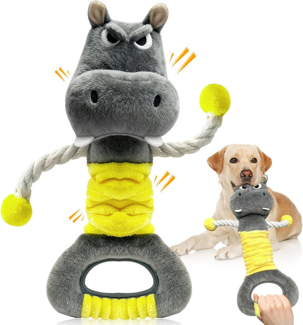 Fuufome Octopus Squeaky Dog Toys for Puppy, Small and Medium Large Breed | Tough Soft Fabric, Interactive Daily Companionship, Tug of War Doggie Toy, Training Reward, Birthday Gift15