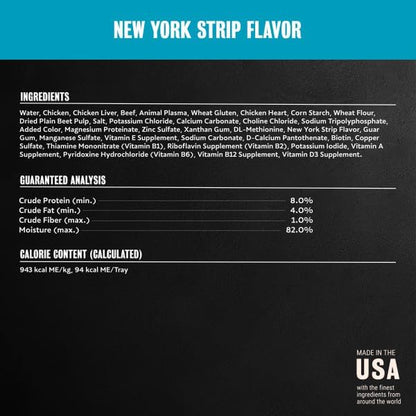 Cesar Filets in Gravy Wet Dog Food, Steak Mix Variety, 3.5 Oz, 24 Count | Filet Mignon, New York Strip & Prime Rib, Real Meat, Slow-Cooked, No Fillers/Added Sugar/Artificial Flavors, Easy Peel Trays9
