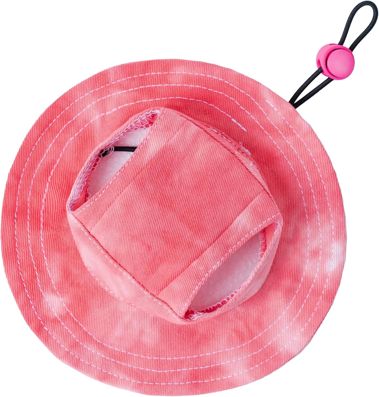 pet-hat-with-ear-holes-sunscreen-baseball-cap-suitable-for-small-and-medium-sized-dogs-outdoor-climbing-hat-in-summer-pet-products-pink-large
