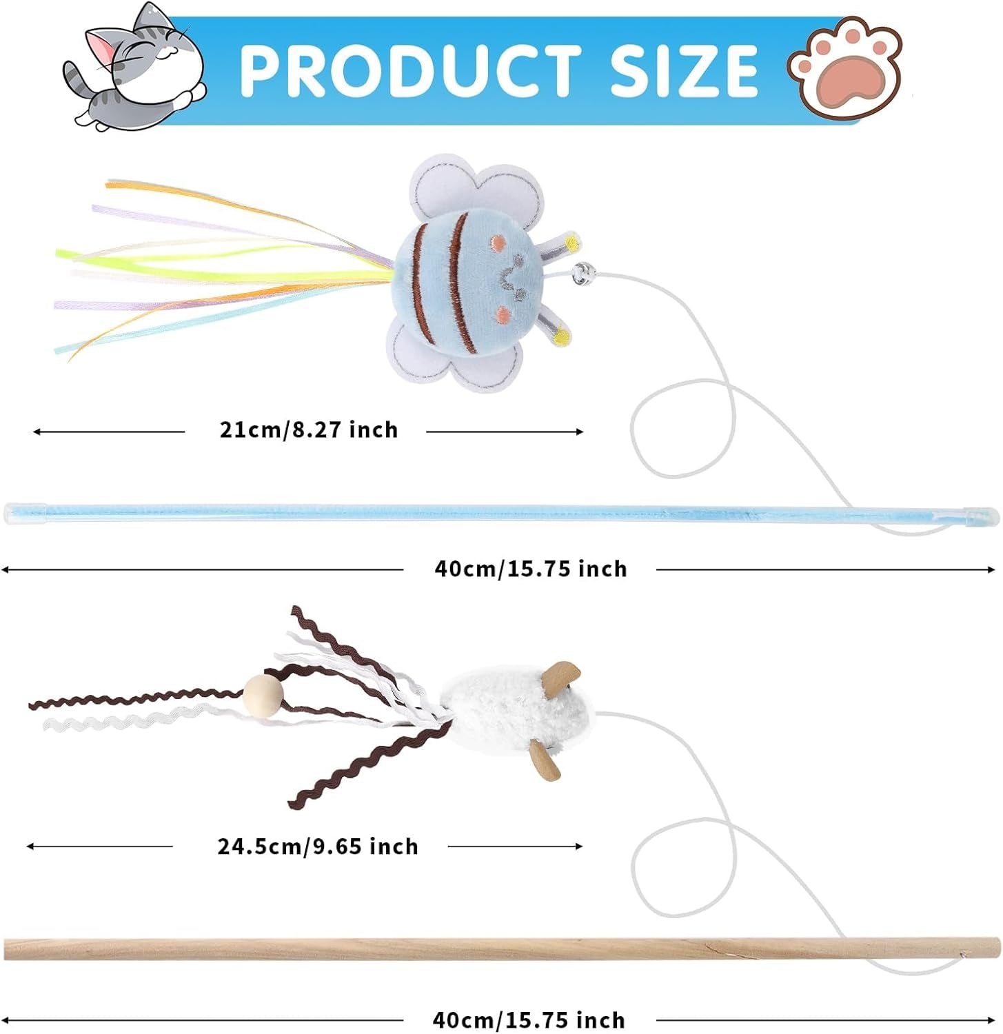 nowfresh-cat-wand-toy-set-2-pcs-interactive-cat-teaser-wands-with-cute-bee-mouse-designs-equipped-with-bells-and-streamers-to-captivate-your-cat-s-attention