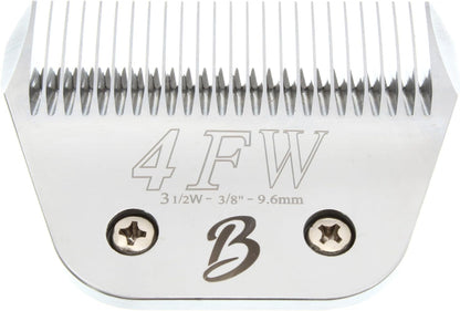 Detachable a Series Wide 30 Blades for Dog Grooming Cuts Length 1/50" - 0.5Mm Japanese Carbonized Steel Wide Grooming Blades Compatible A5 Series Wide Clippers for Dogs(30W)16