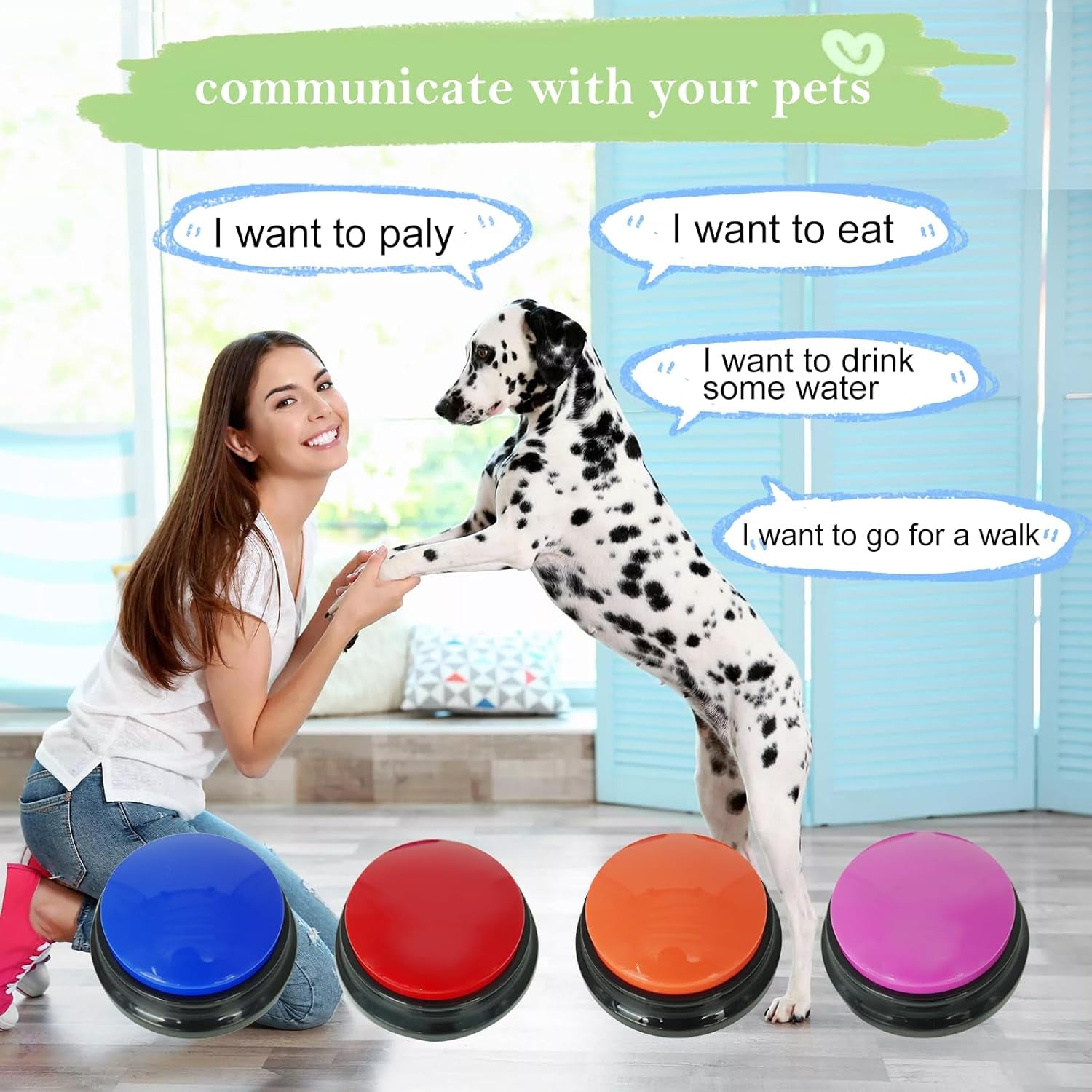 gelabur-set-of-4-dog-buttons-for-communication-voice-recordable-buttons-for-classroom-dog-training-talking-buttons-starter-set-pet-easy-speaking-buttons-tools
