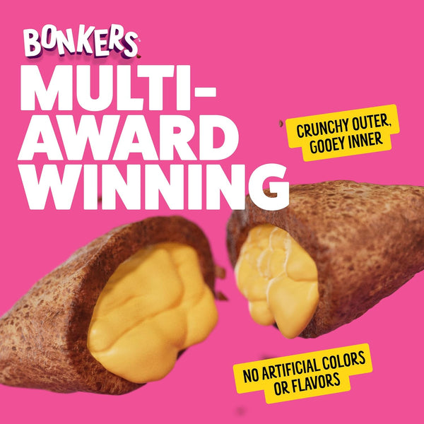 Bonkers Bites Paw Lickin Grain-Free Chicken Crunchy Cat Treats, 30 Oz Tub6