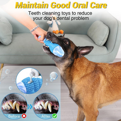 Wintour Tough Dog Toys for Aggressive Chewers, Indestructible Dog Chewers for Medium & Large Breeds, Squeaky Durable Chew Toys to Keep Them Busy, Reduce Boredom, Teeth Cleaning, Bacon Flavor4